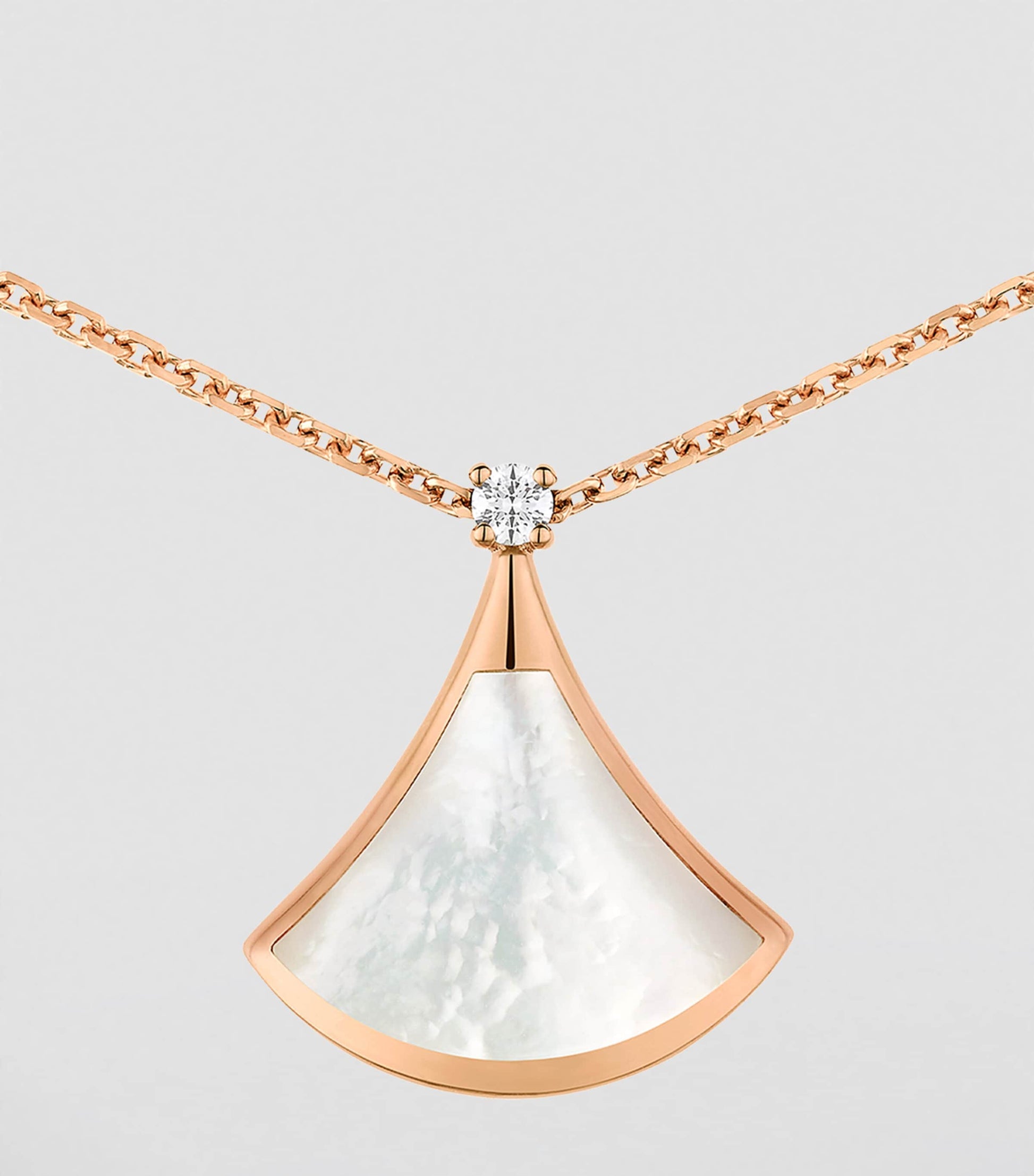 Bvlgari Rose Gold, Diamond and Mother-of-Pearl Divas' Dream Necklace