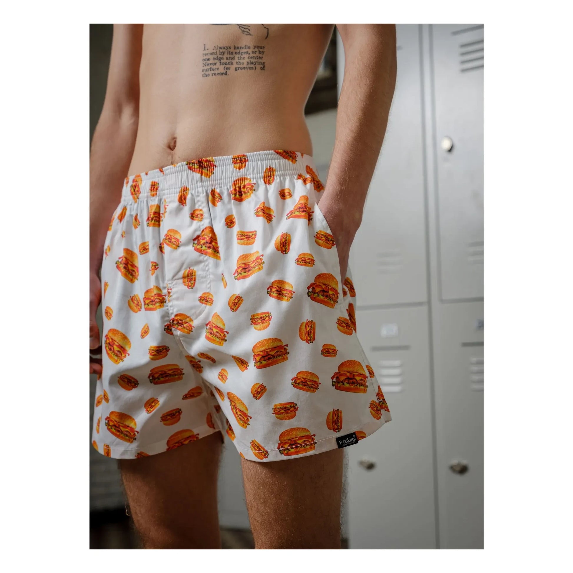 Pockies - Boxers Burger | White