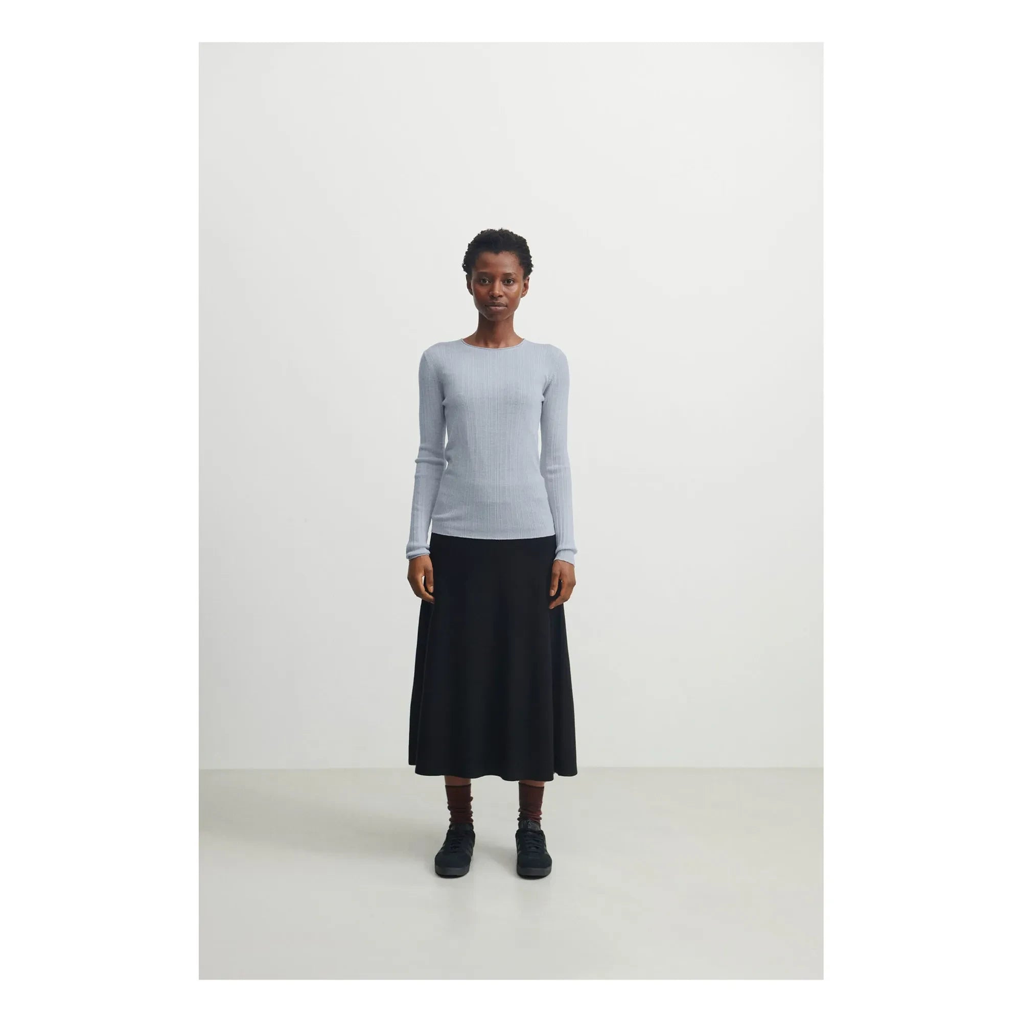 FUB - Merino Wool Skirt - Women's Collection | Black