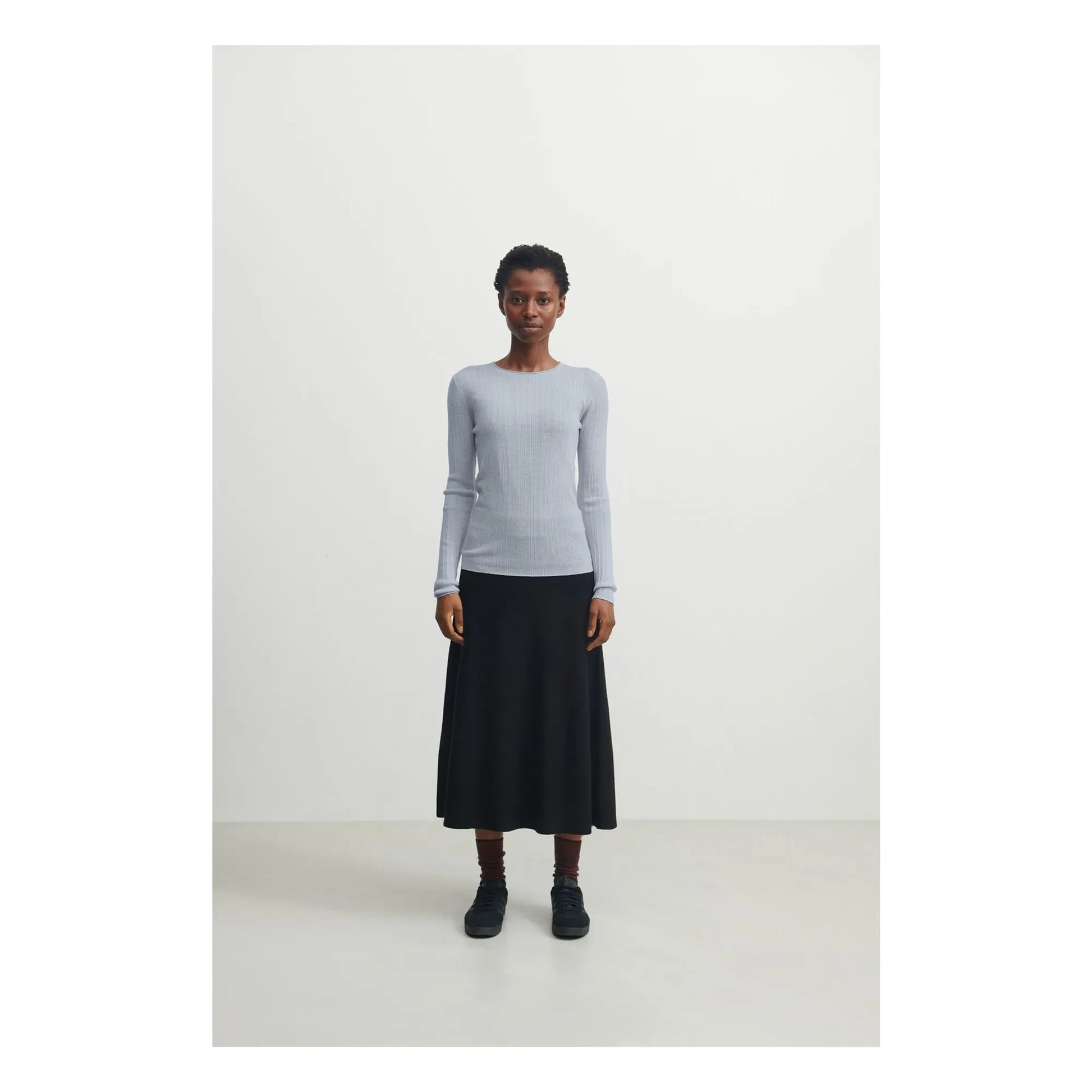 FUB - Merino Wool Skirt - Women's Collection | Black