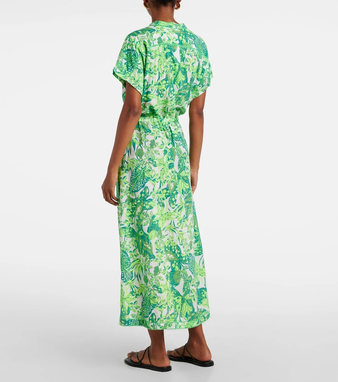 Poupette St Barth - Mya printed halterneck maxi dress