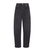 Citizens of Humanity Black Miro Mid-Rise Relaxed Jeans