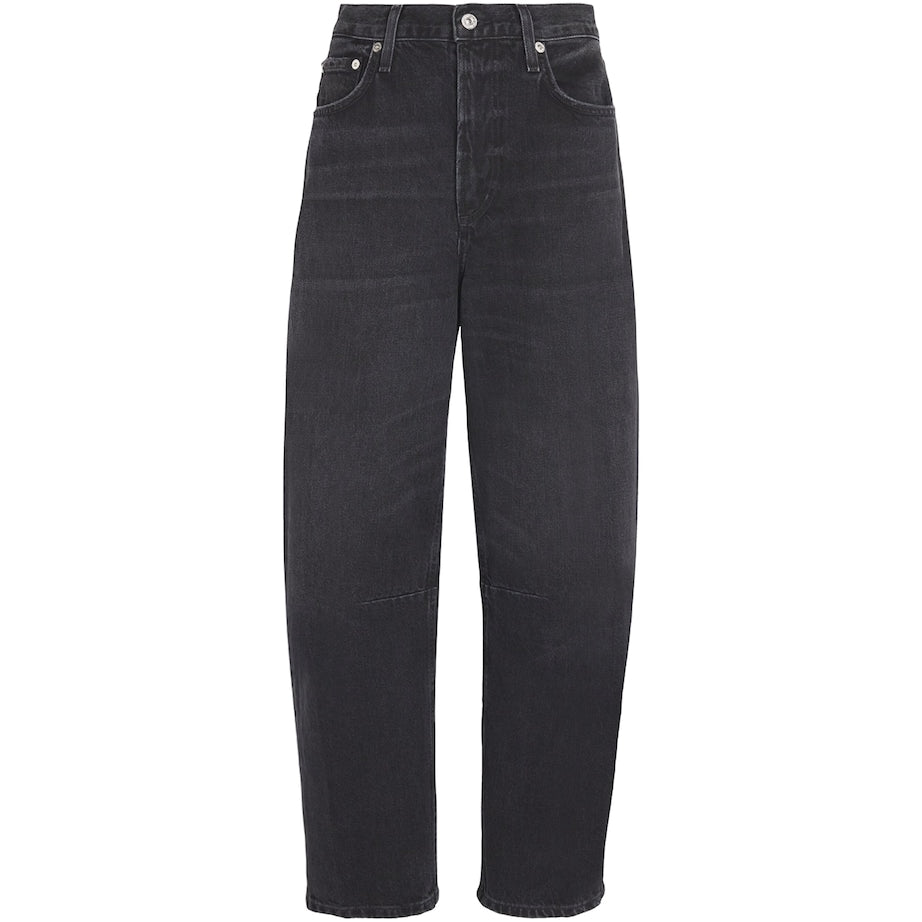 Citizens of Humanity Black Miro Mid-Rise Relaxed Jeans