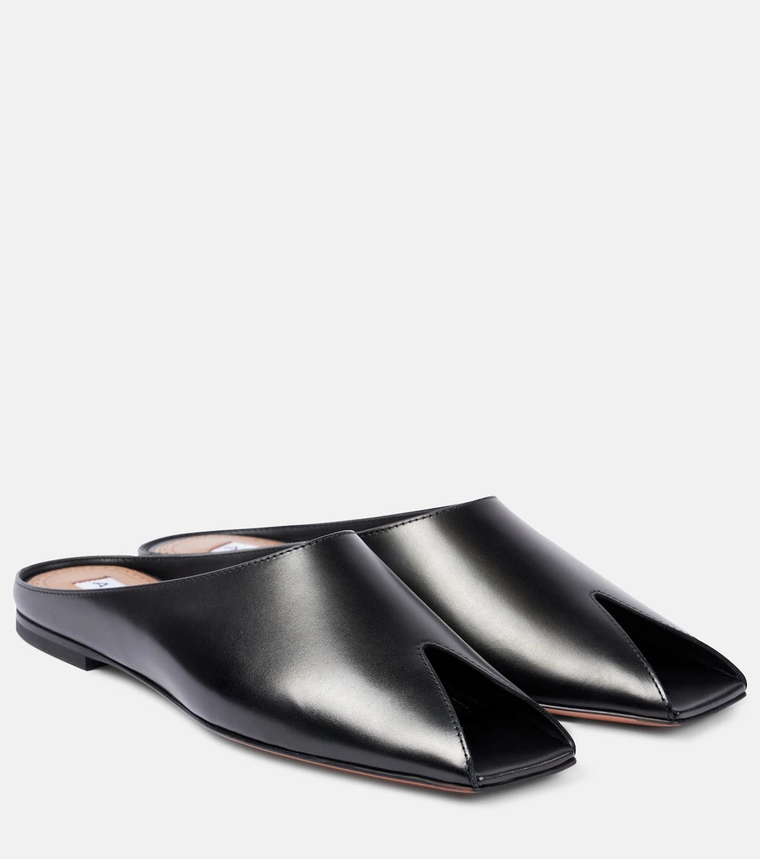 Alaïa - Spike leather mules
