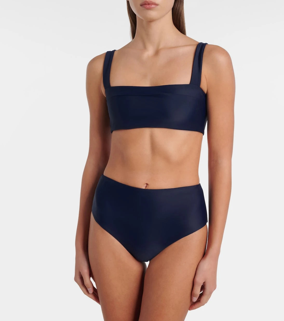 Jade Swim - Bound high-rise bikini bottoms