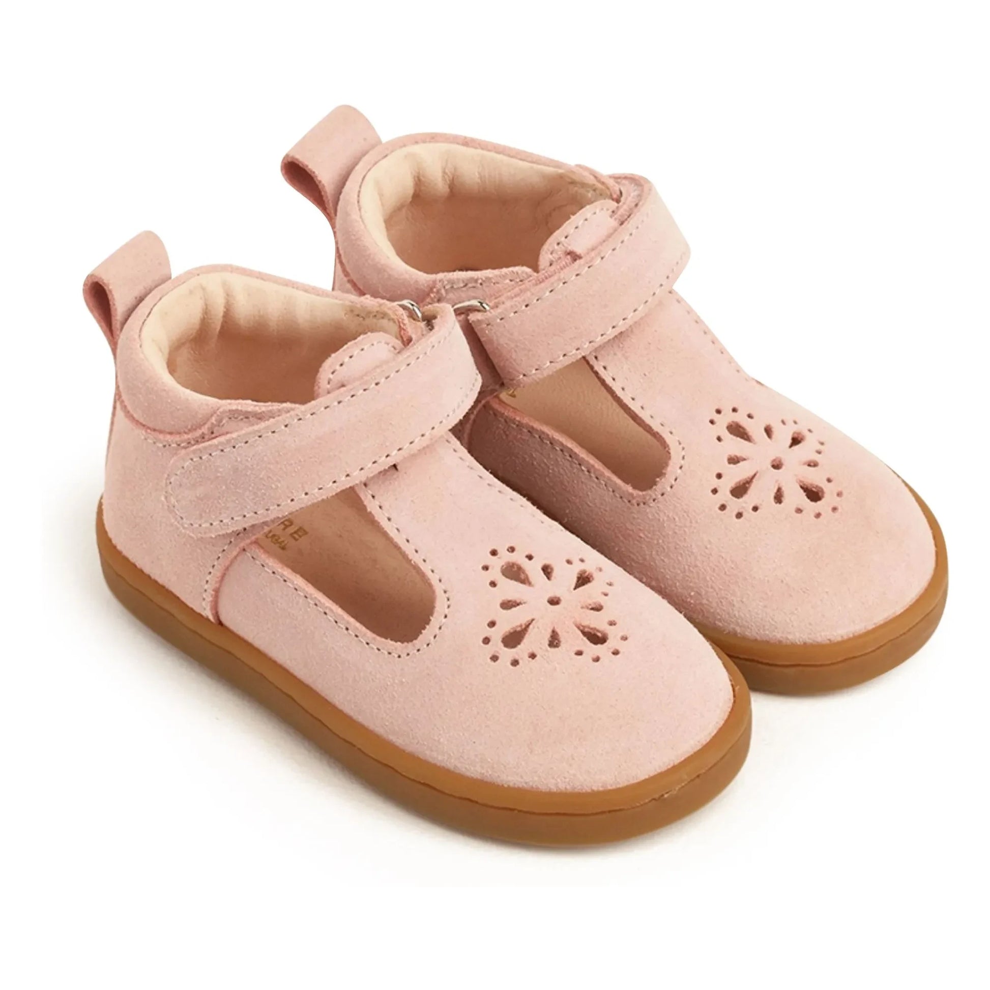 Lazare - Babies Pia Etoile Suede | Powder pink