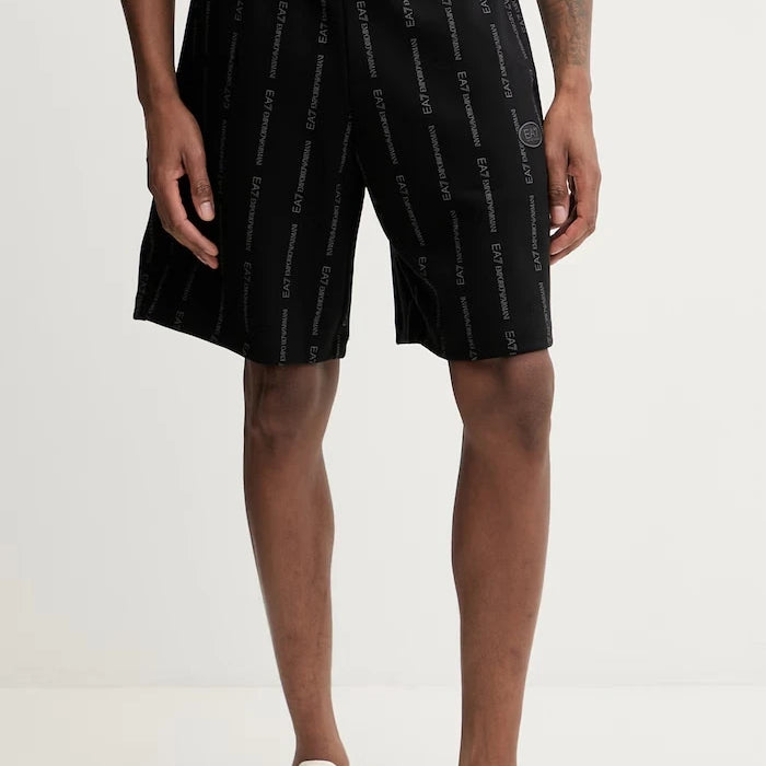 EA7 Emporio Armani erkek pamuklu eşofman şort