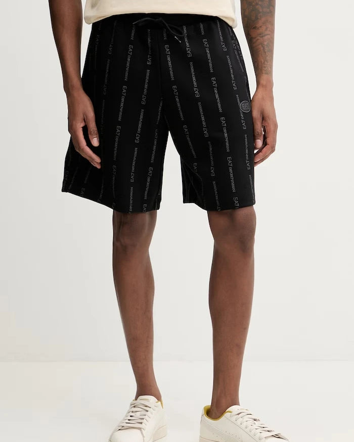 EA7 Emporio Armani erkek pamuklu eşofman şort