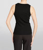 ME+EM Black V-Neck Ribbed Ultimate Vest