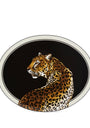 Dolce & Gabbana Casa Porcelain Leopard Oval Serving Plate (45.5cm)