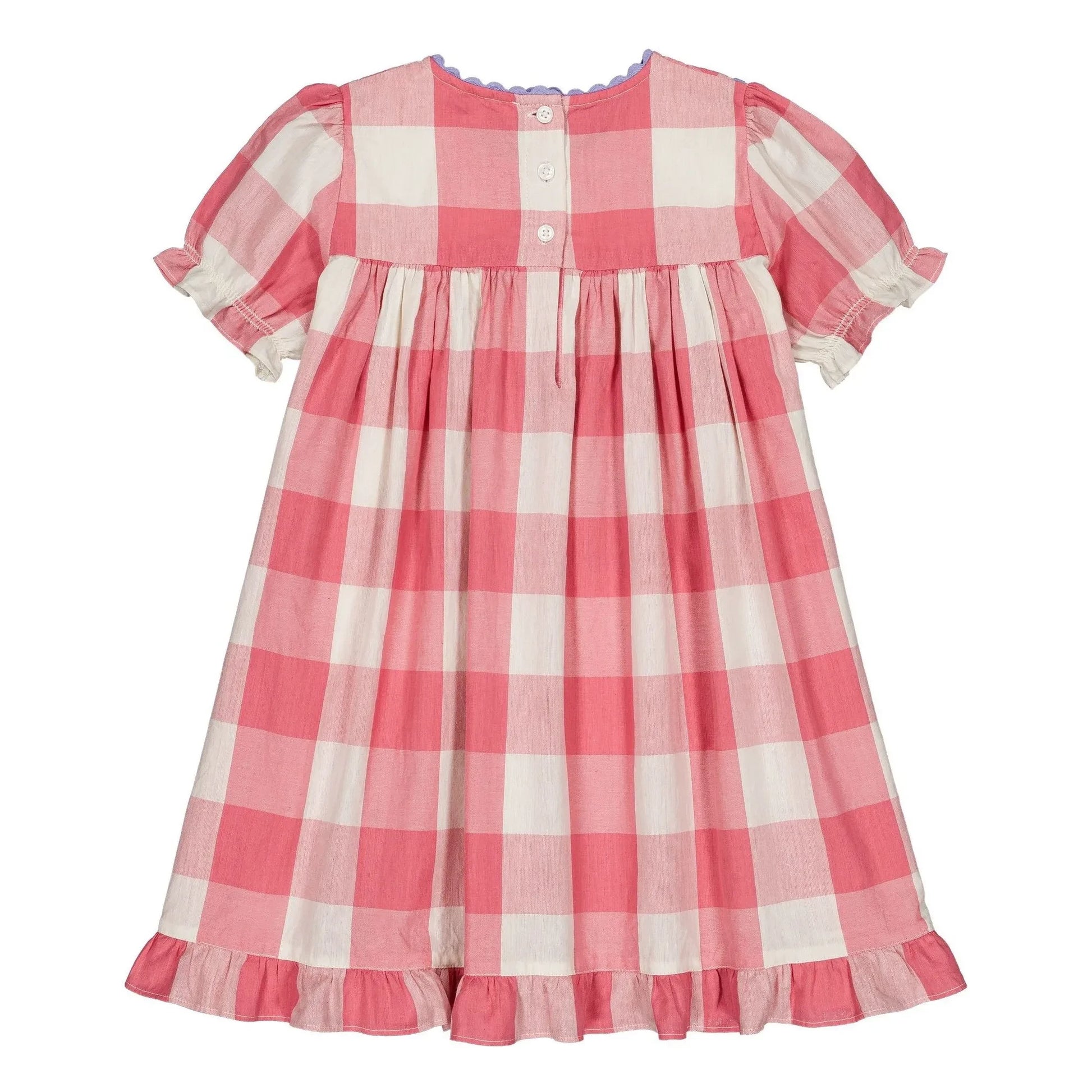 Hello Simone - Louisette Carreaux dress | Pink