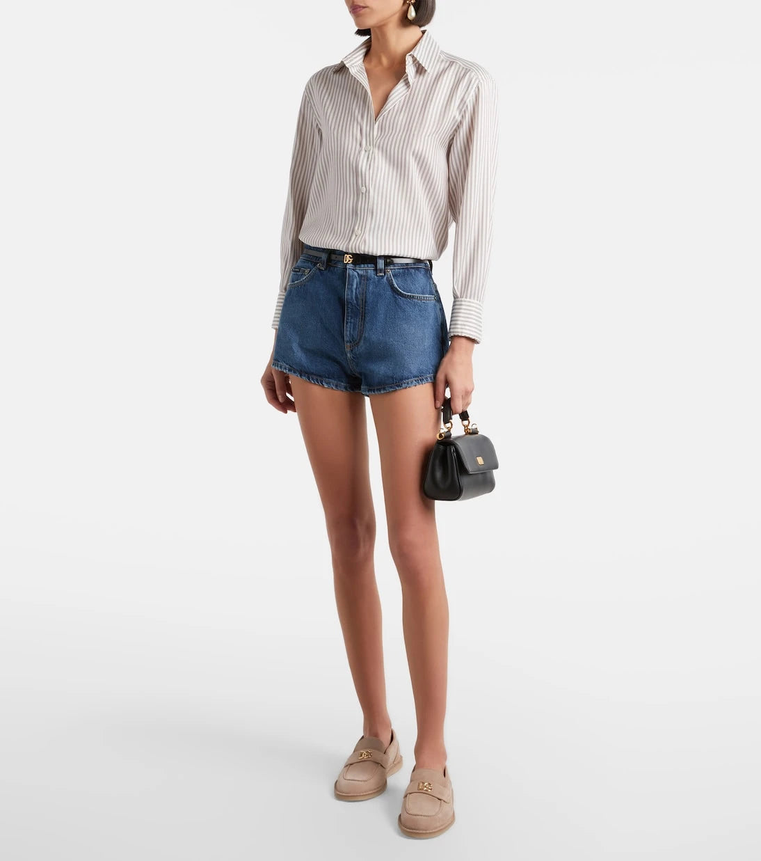 Dolce&Gabbana - DG suede loafers