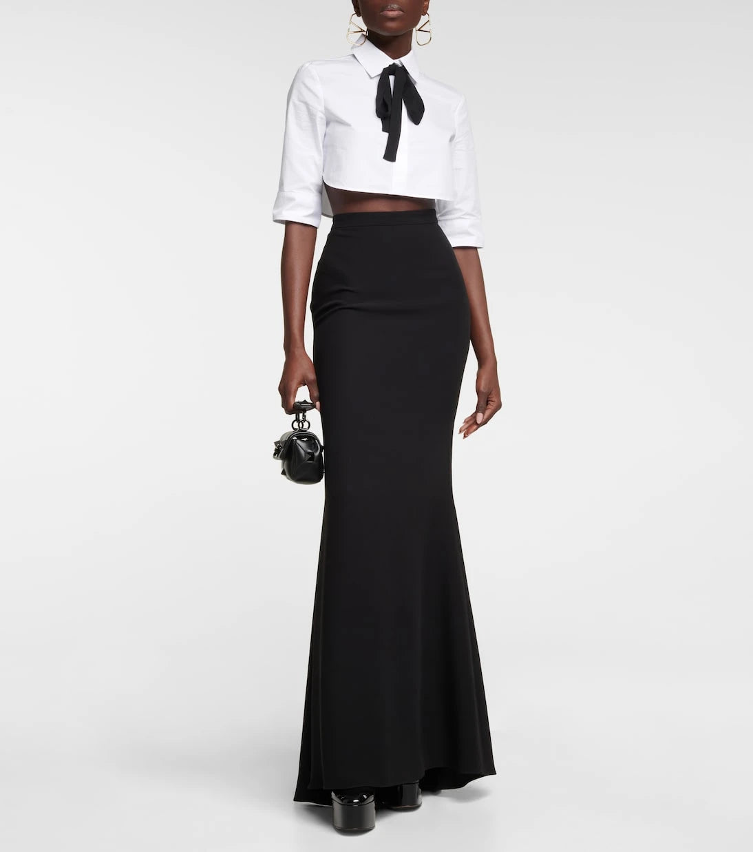Valentino - Silk maxi skirt