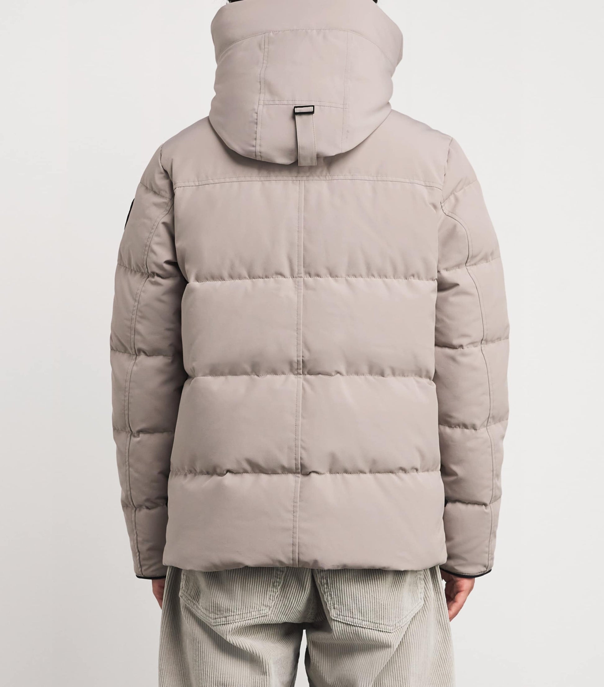 Canada Goose Beige Down Wyndham Parka