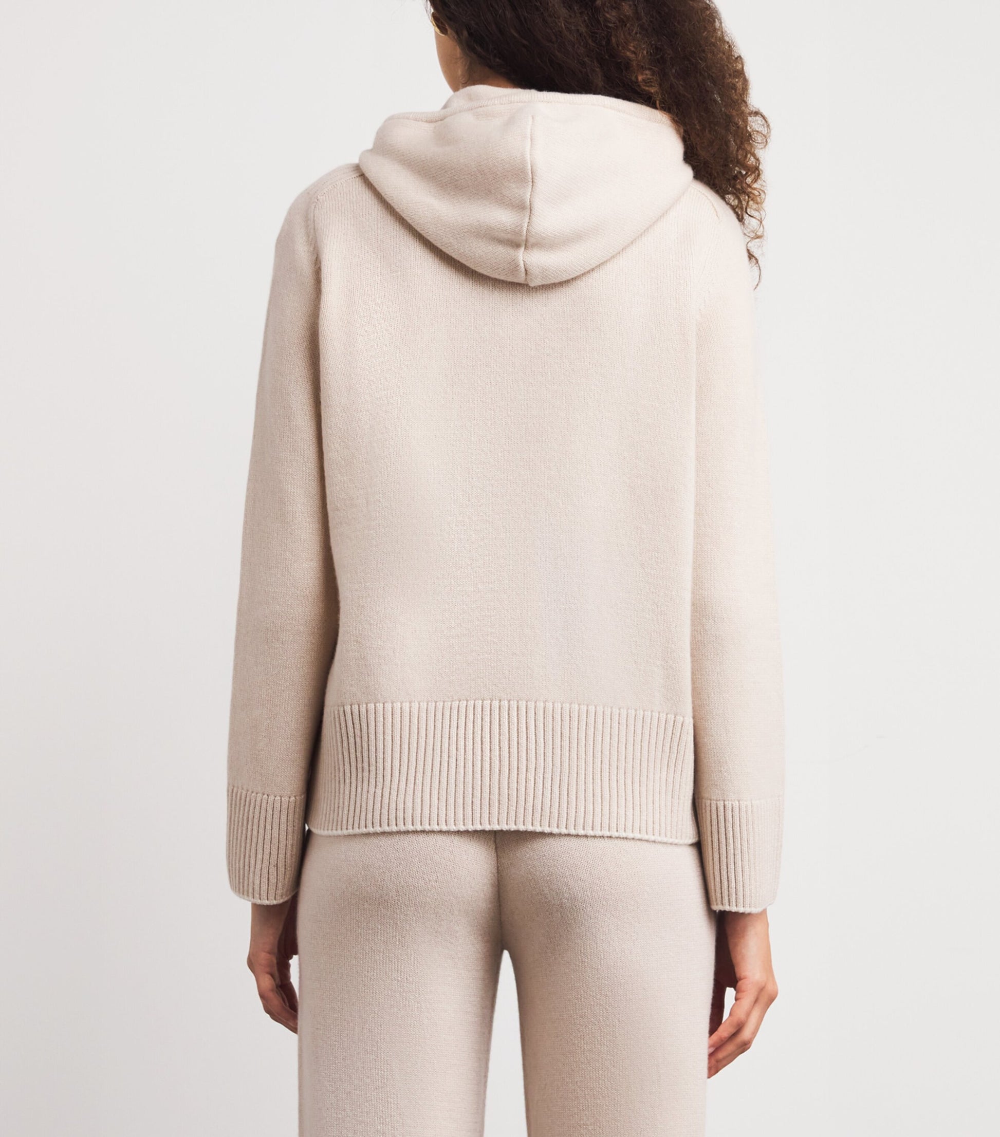 Cashmere Zip-Up Hoodie