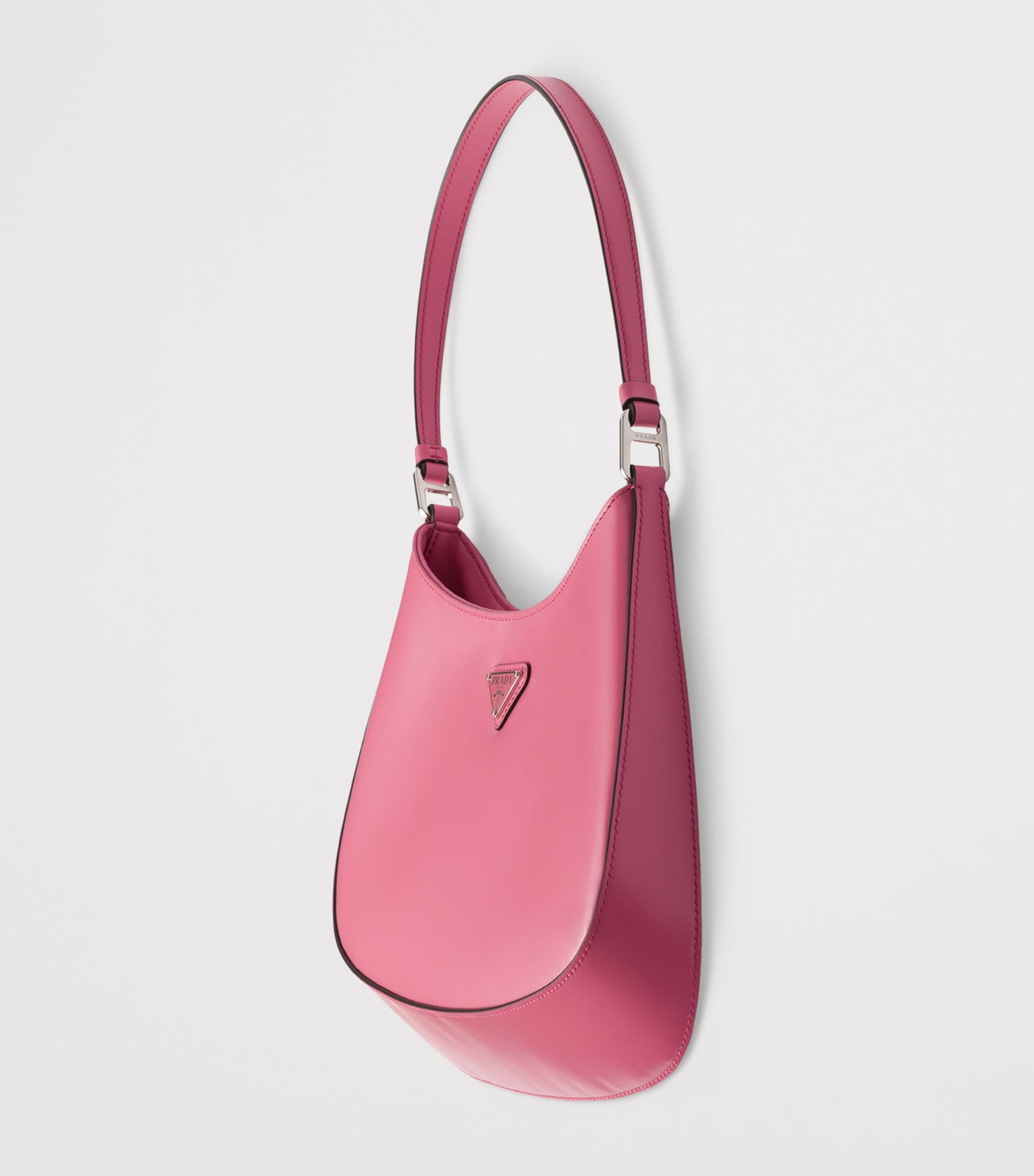 Brushed Leather Cleo Shoulder Bag