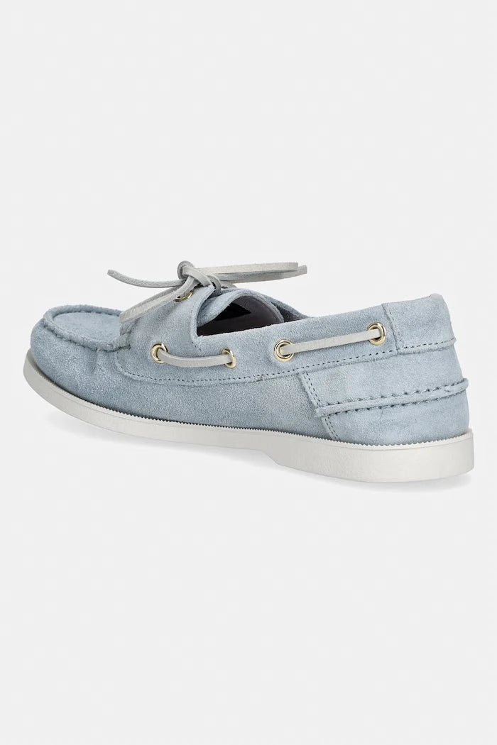 Tommy Hilfiger kadın süet mokasen HILFIGER SUEDE BOAT SHOE