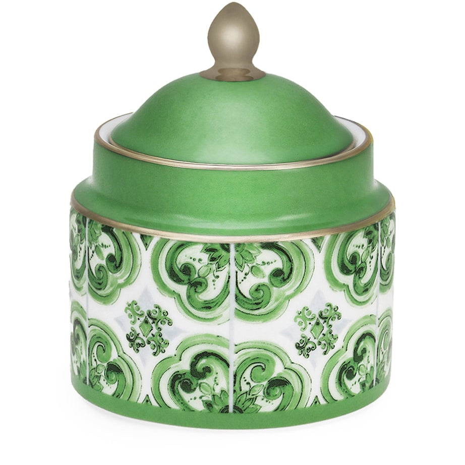 Dolce & Gabbana Casa Porcelain Majolica Sugar Bowl (10cm)
