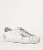 Golden Goose White Leather Exclusive Super-Star Sneakers