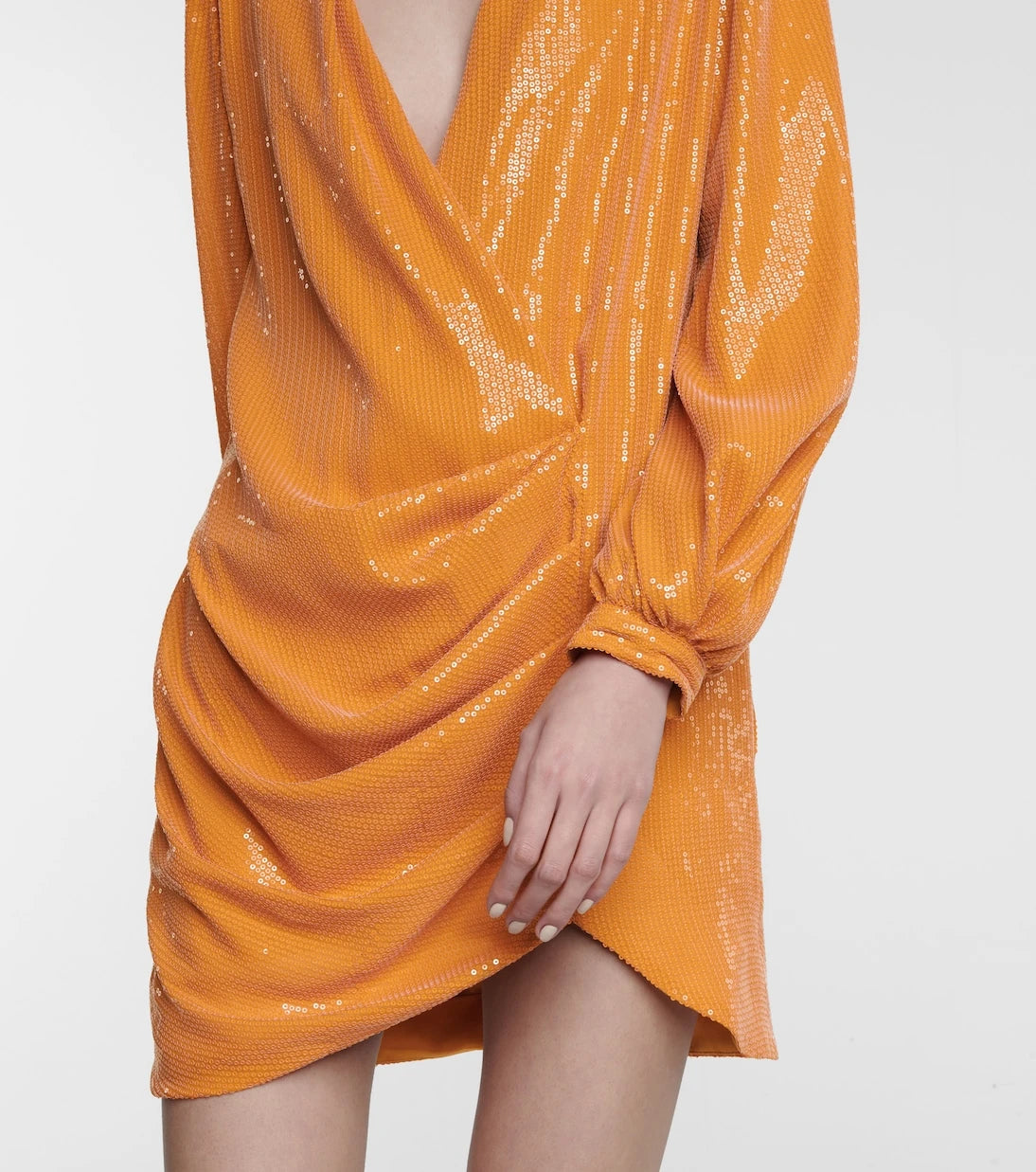 Halpern - Sequined minidress