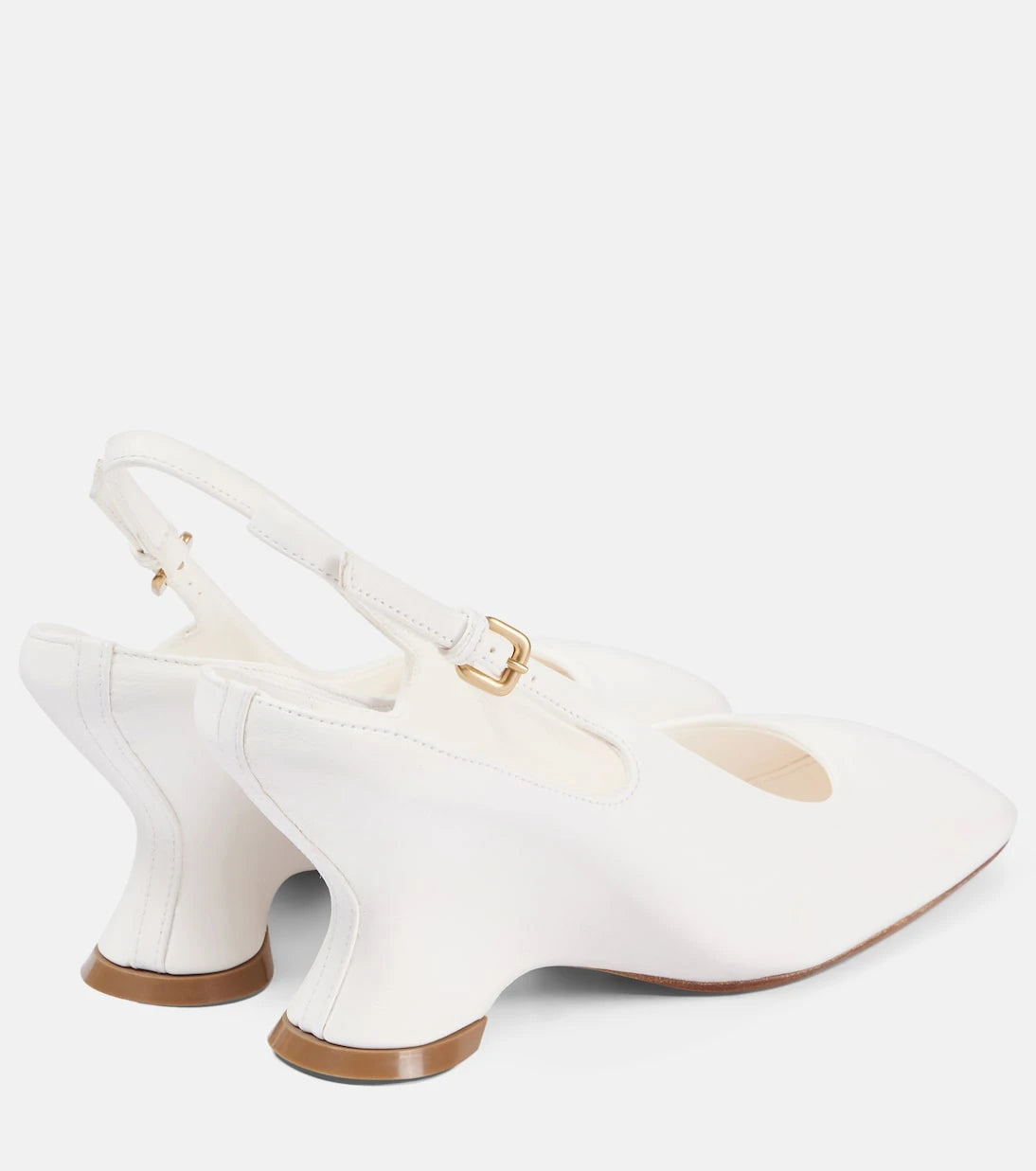 Dries Van Noten - 75 leather wedges