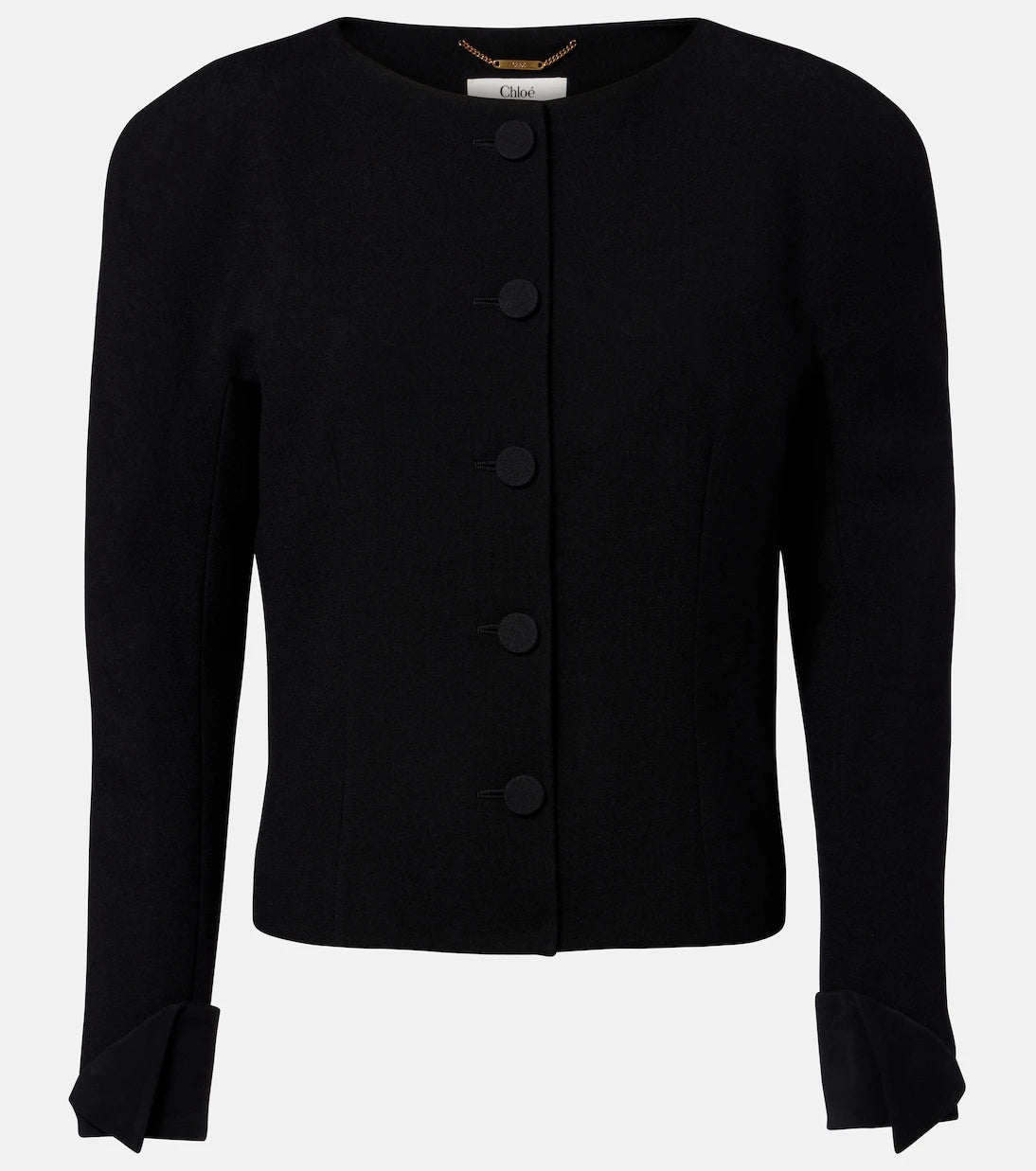 Chloé - Virgin wool crêpe cardigan