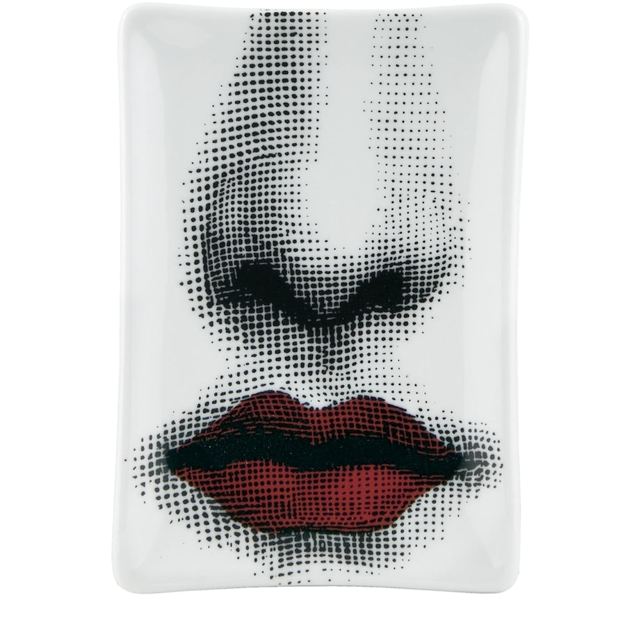 Fornasetti Rectangular Porcelain Ashtray