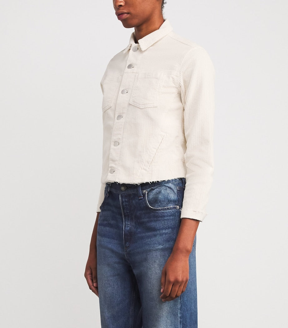 Corduroy Janelle Jacket FRENCH VANILLA