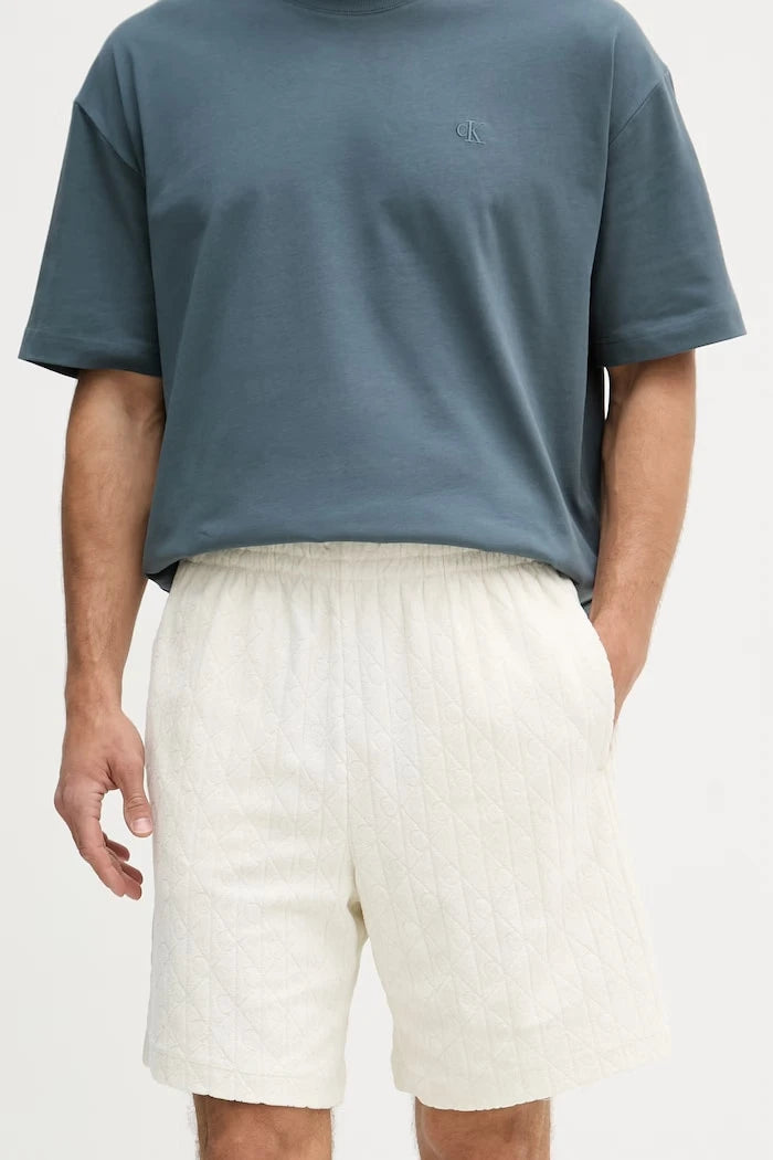 Calvin Klein Jeans Erkek Pamuklu Kısa Eşofman Şortu