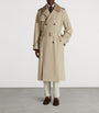 Dunhill Beige Wool Trench Coat
