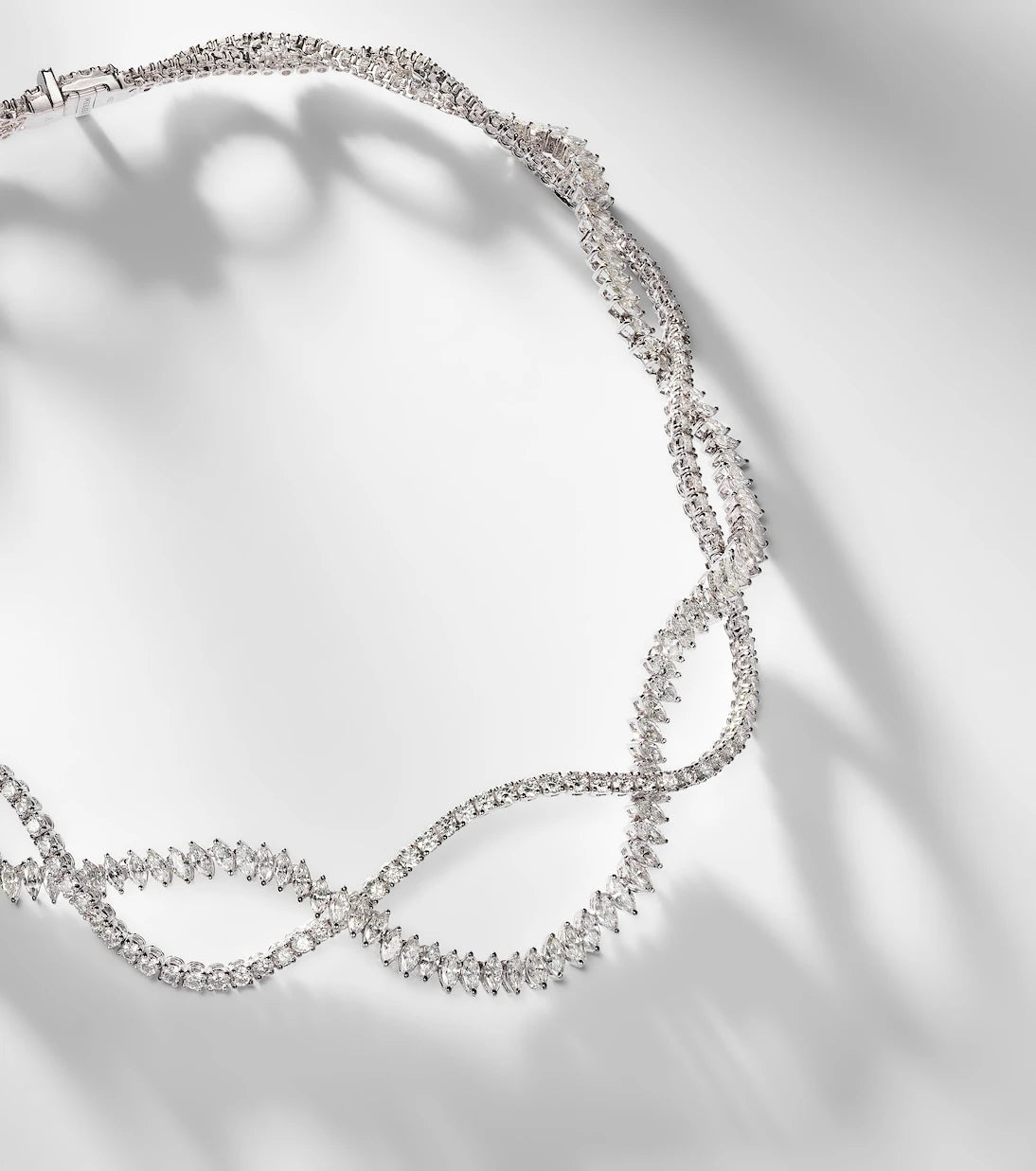 Yeprem - Y-Couture 18kt white gold necklace with diamonds