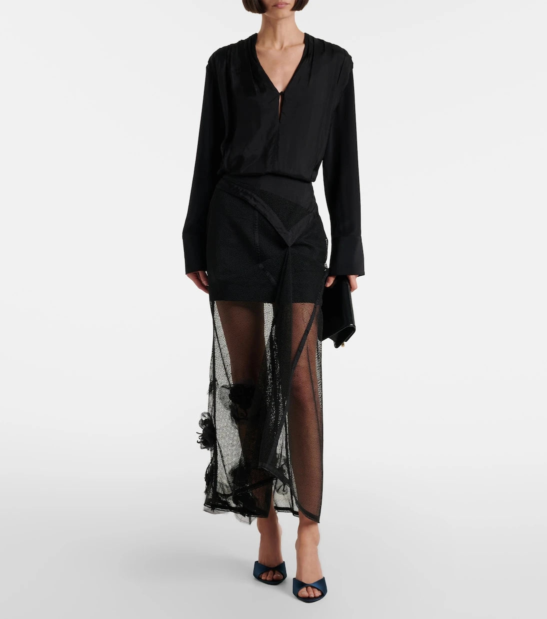 Victoria Beckham - Silk crêpe de chine blouse