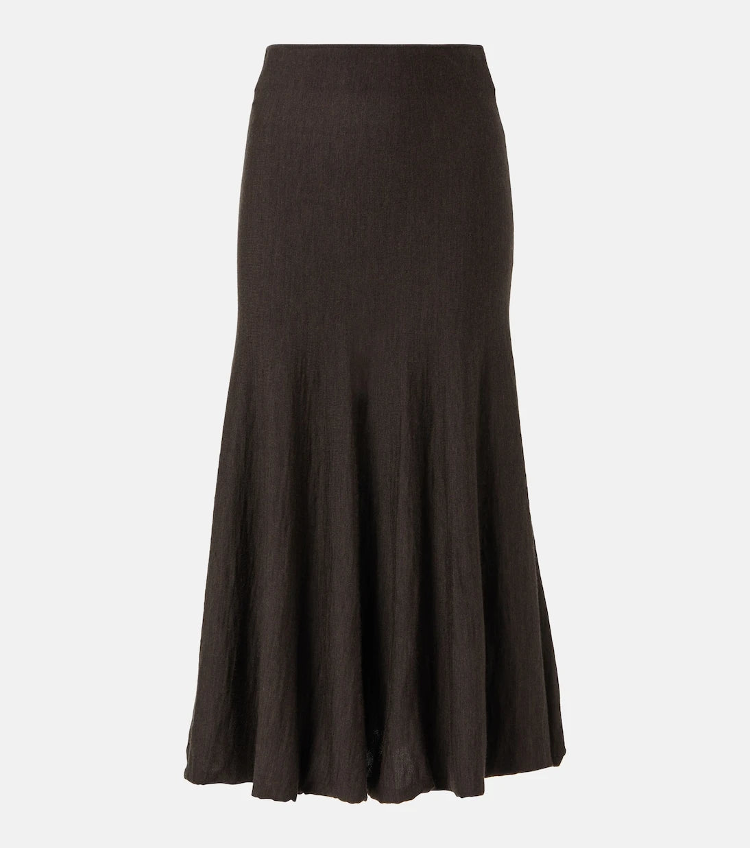 Khaite - Mayu wool midi skirt