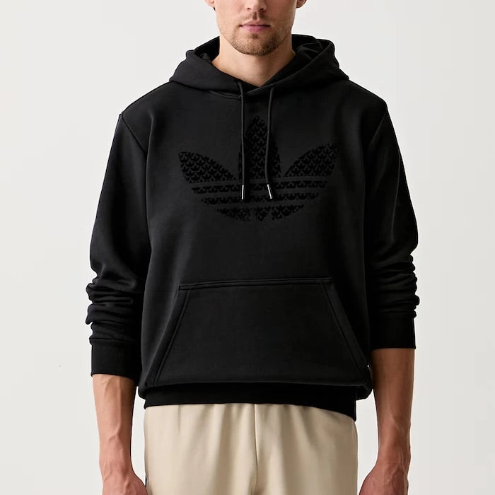 adidas Originals erkek pamuklu kapüşonlu sweatshirt MONOGRAM HD