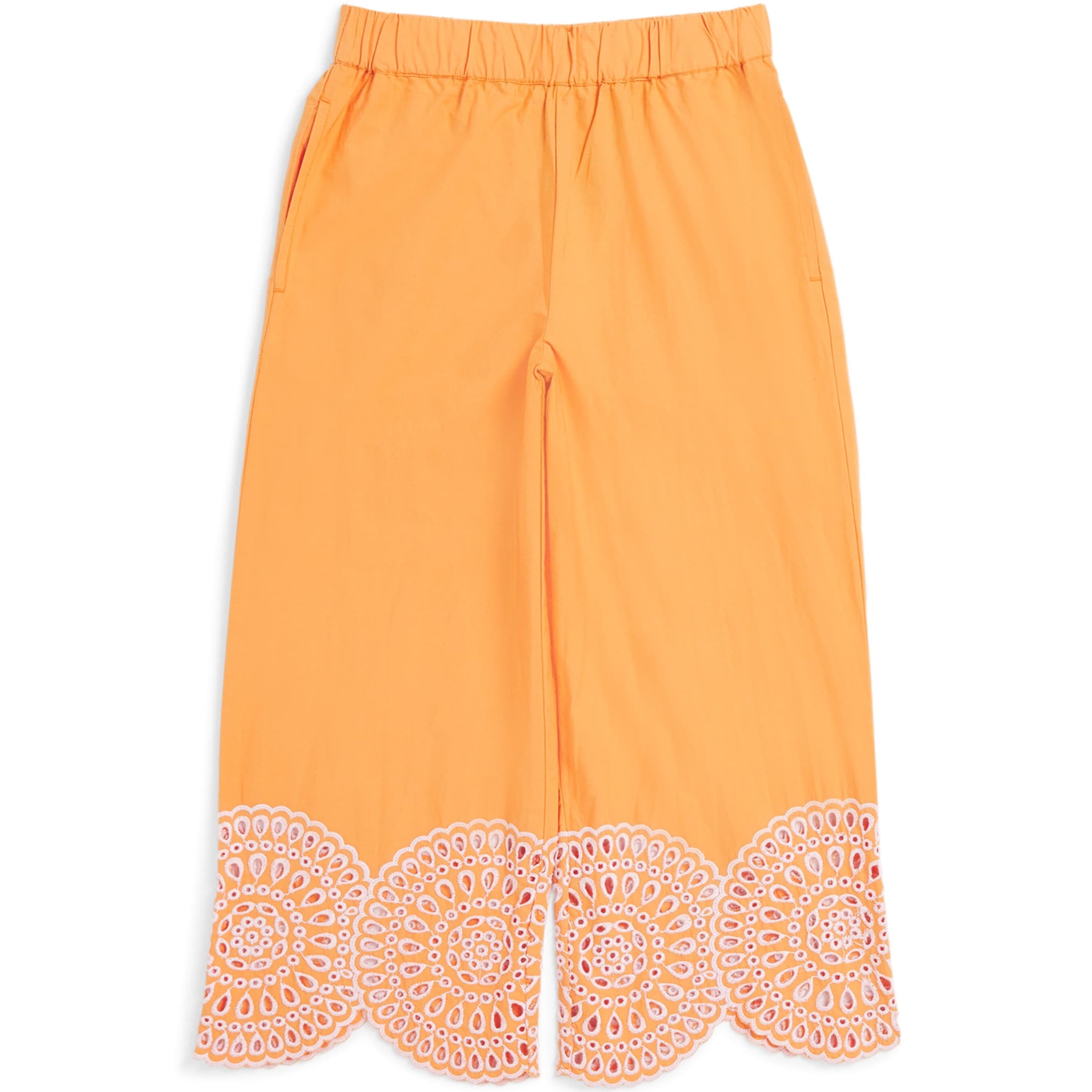 Stella McCartney Kids Organic Cotton Embroidered Trousers (2-14 Years)