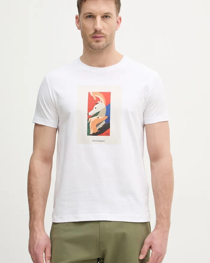 Trussardi Pamuklu Tişört