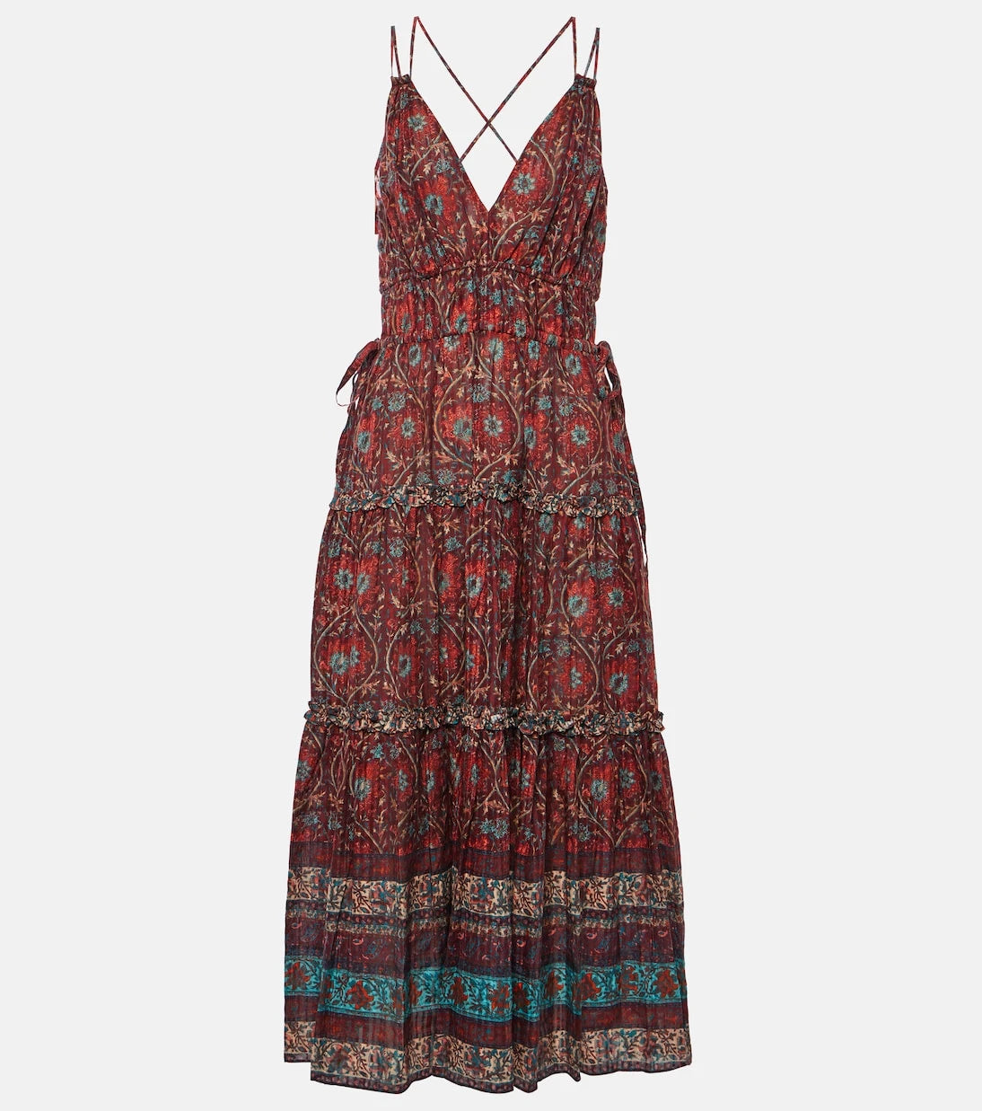 Ulla Johnson - Rosa printed cotton-blend midi dress