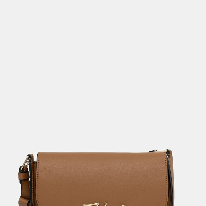 Karl Lagerfeld чанта crossbody дамска от кожа K/SIGNATURE