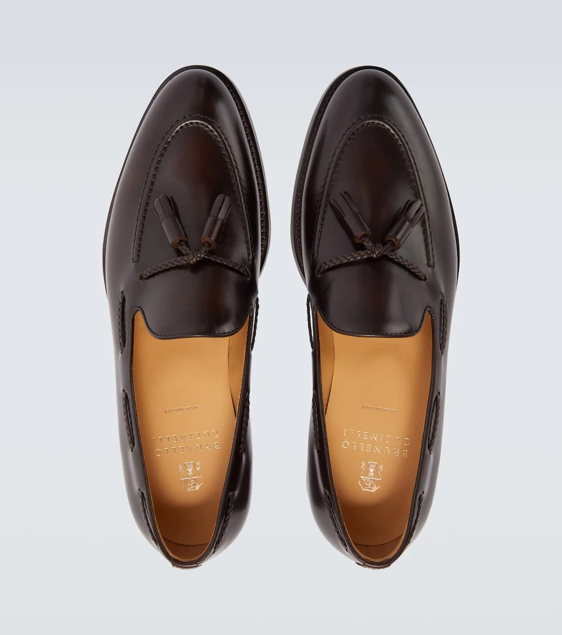 Brunello Cucinelli - Leather loafers