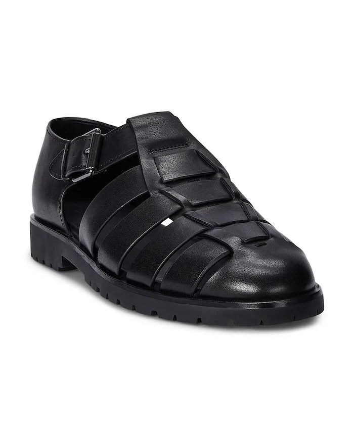 Polo Ralph Lauren Erkek Deri Sandalet Finn Lug