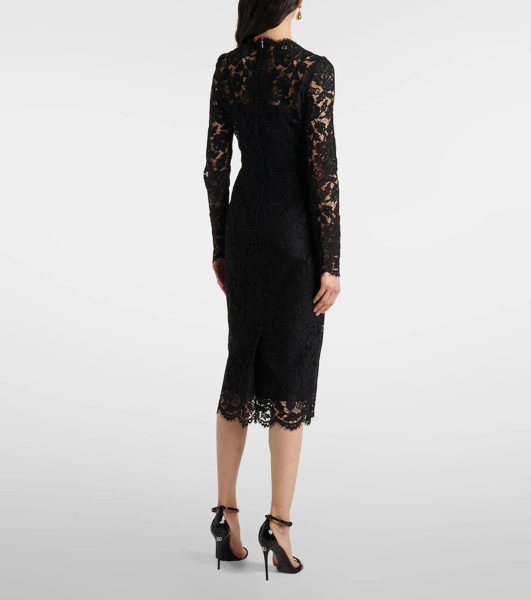 Dolce&Gabbana - DG lace midi dress