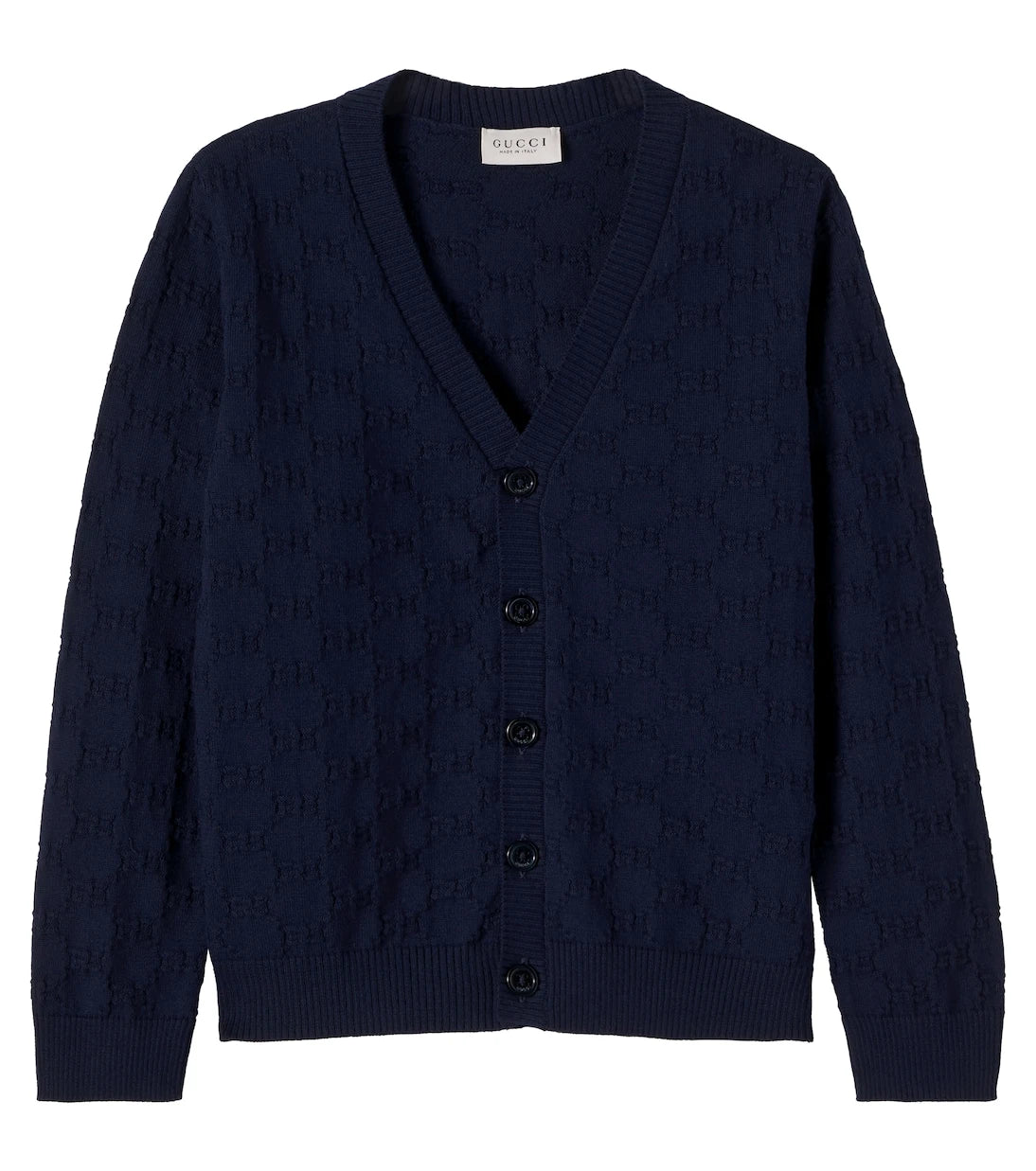 Gucci Kids - GG cotton jacquard cardigan