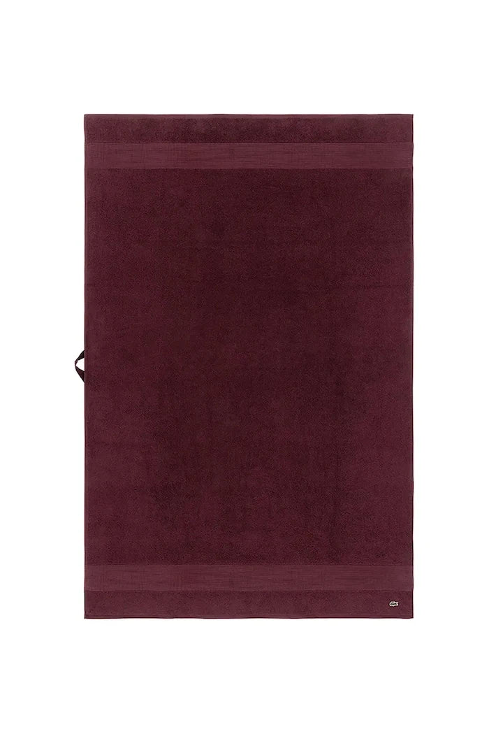 Lacoste L LECROCO Bordeaux 100 x 150 cm Orta Pamuklu Havlu