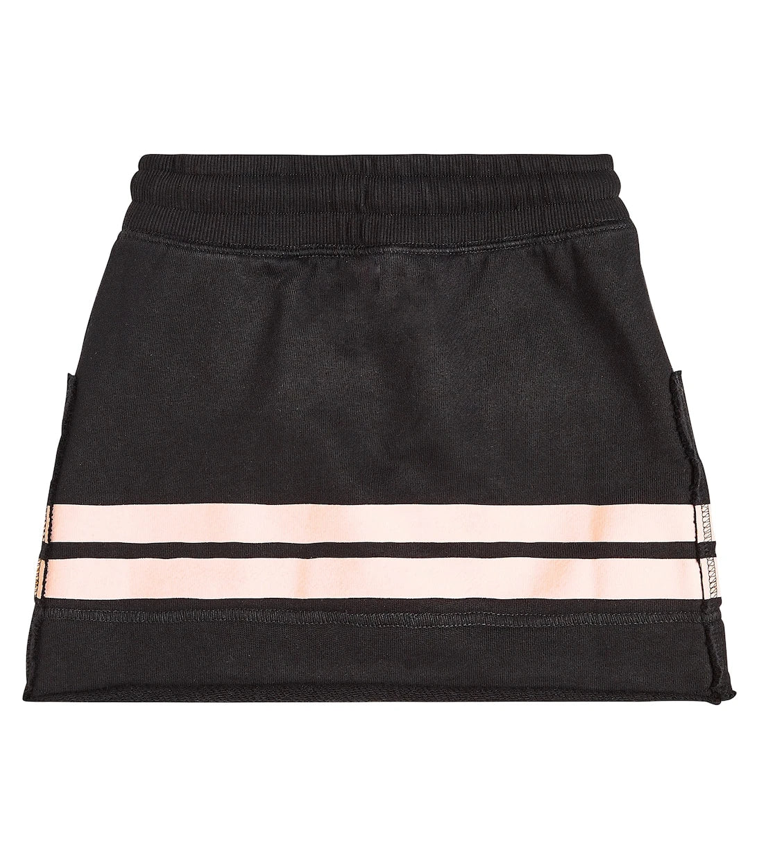 Off-White Kids - Logo striped cotton jersey skirt