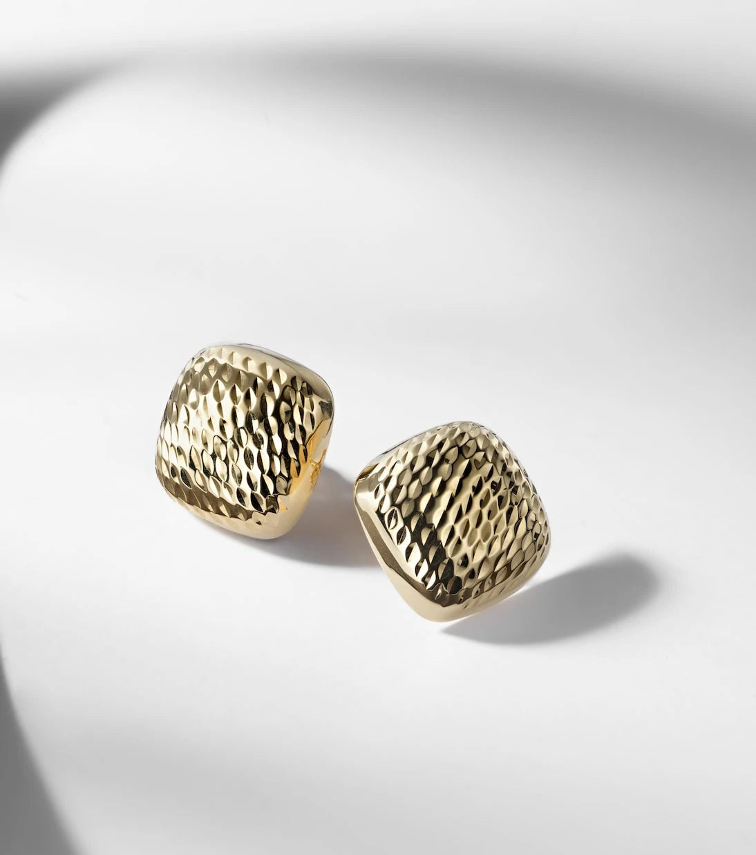 Stone and Strand - Bond 14kt gold oversized earrings