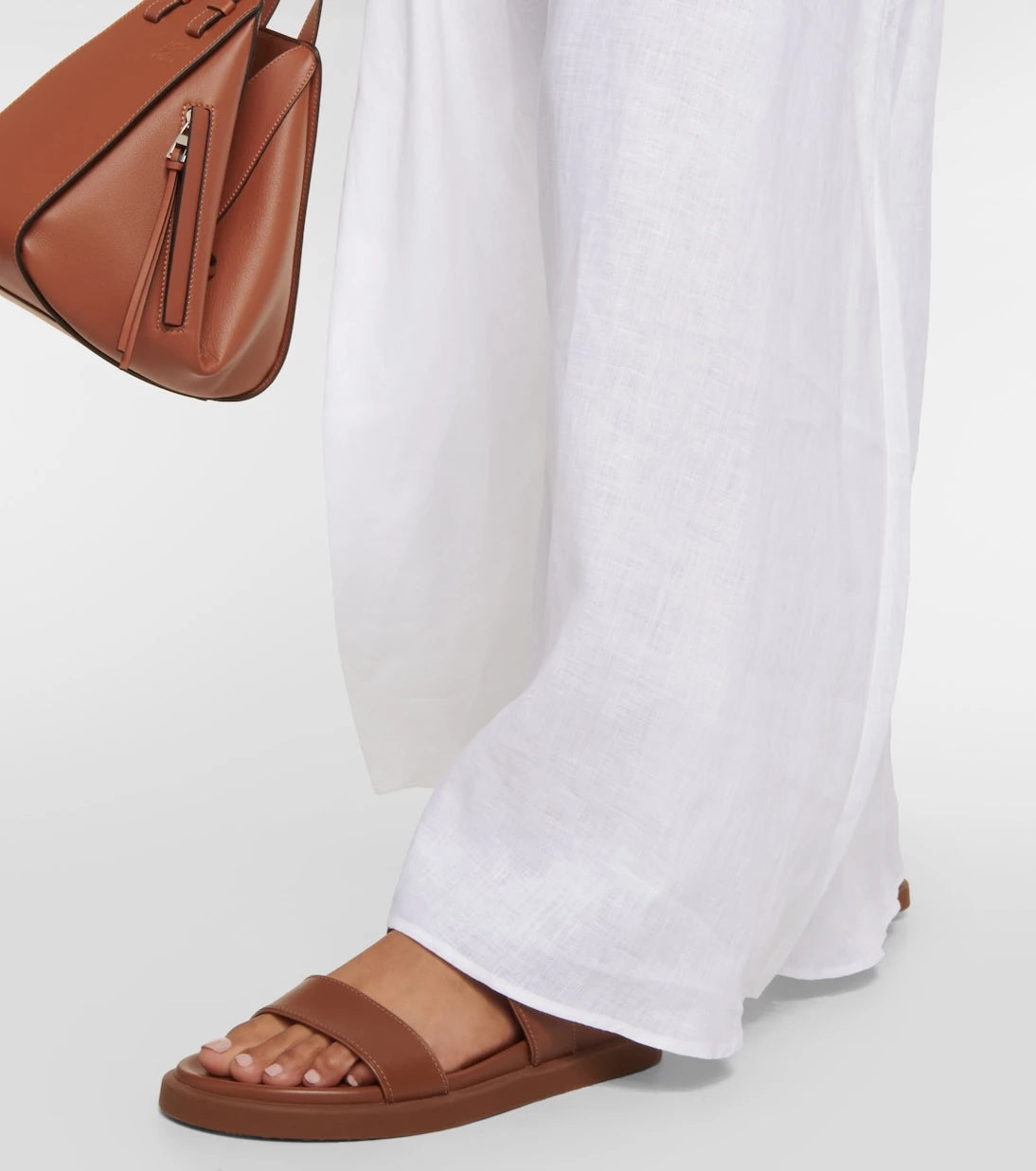 Asceno - Linen midi dress