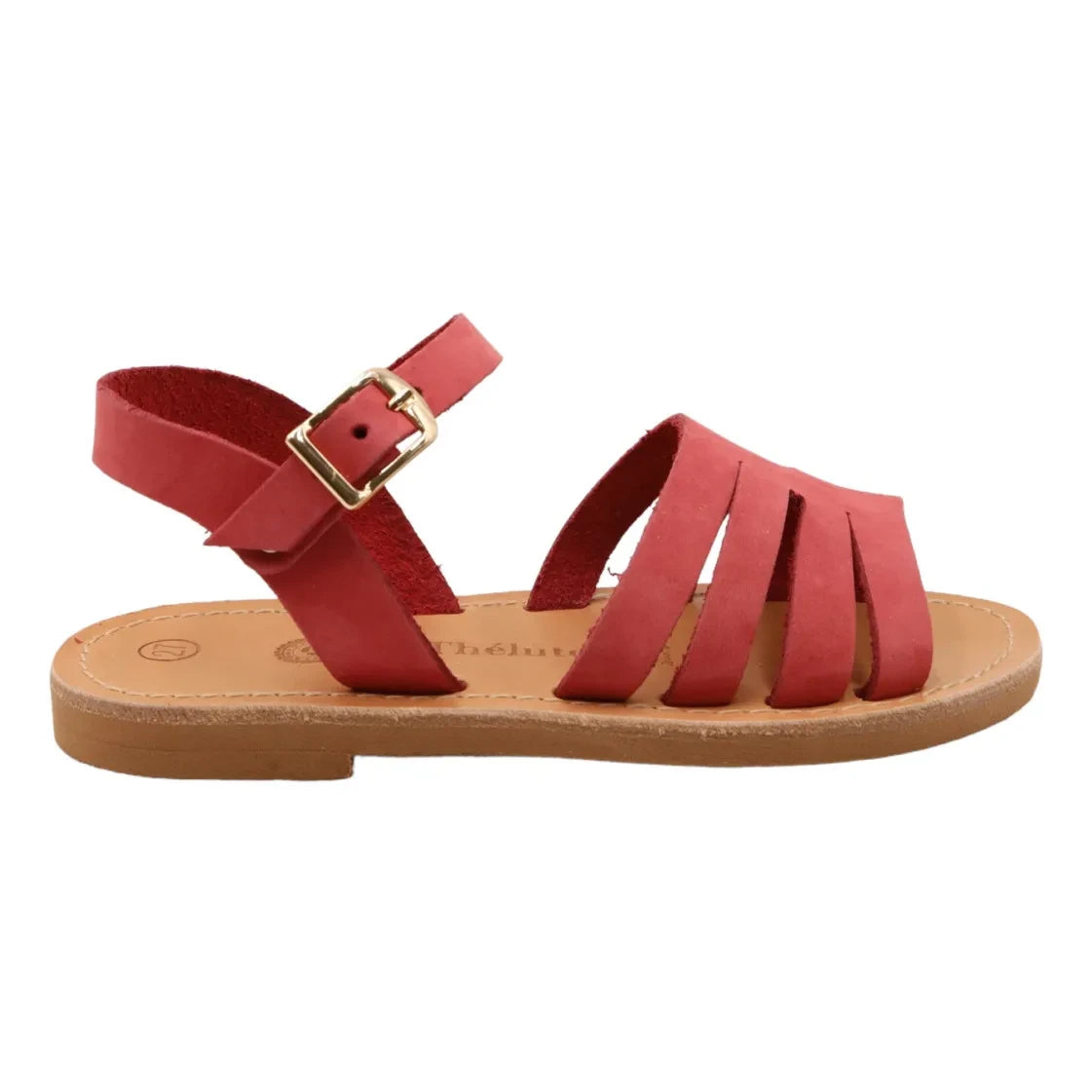 Théluto - Alienor sandals | Raspberry Red