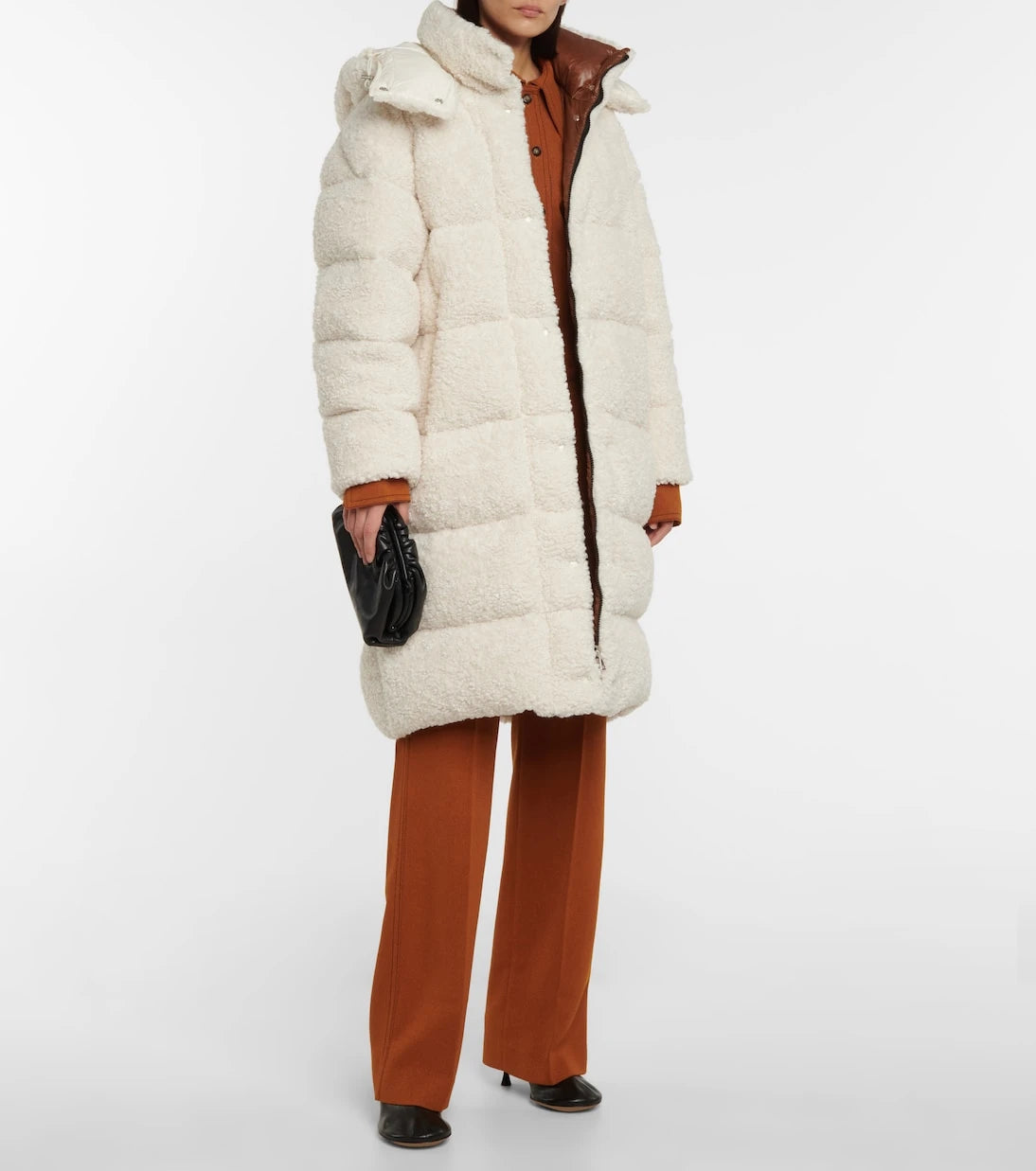 Moncler - Hainardia teddy down coat