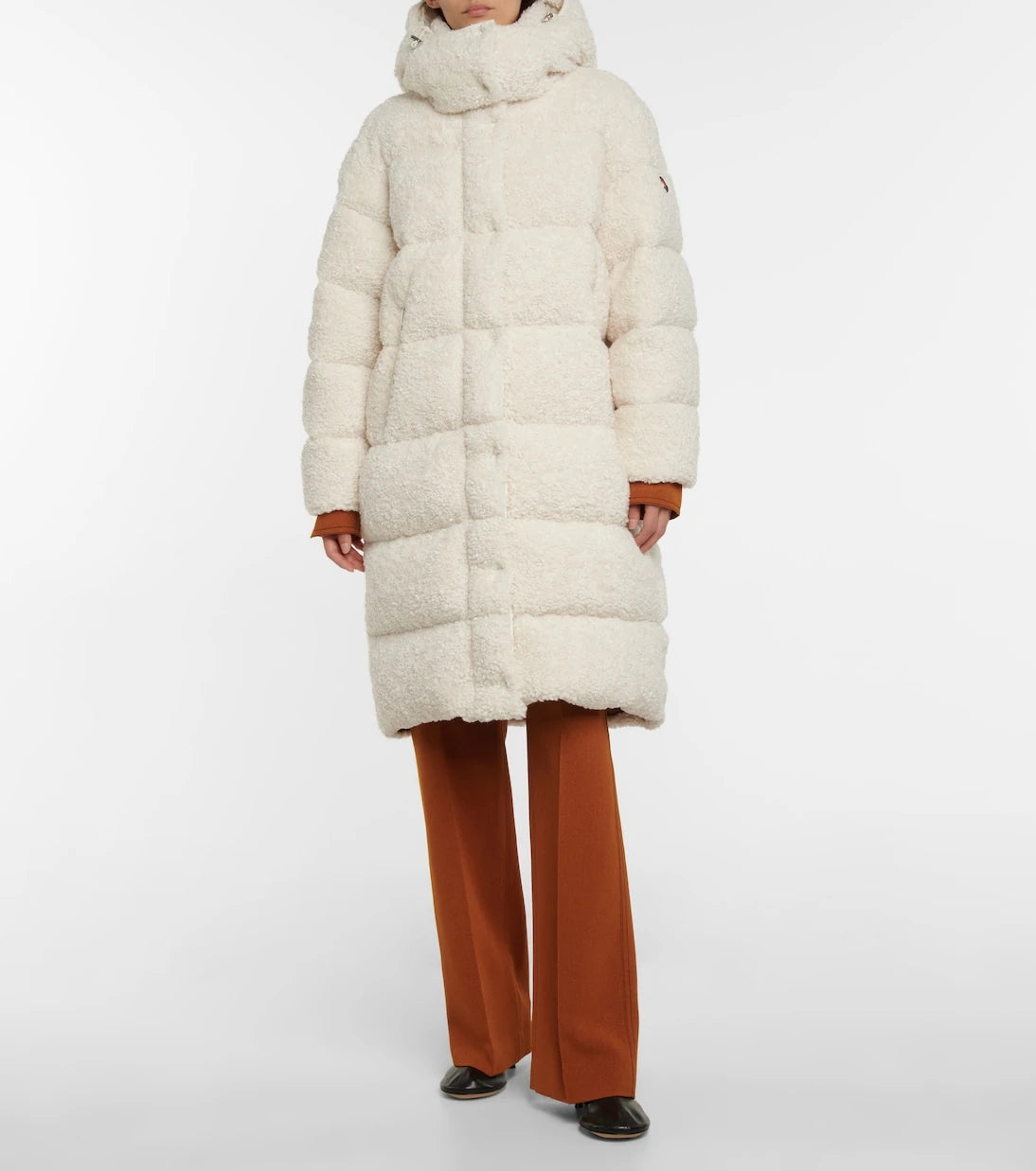 Moncler - Hainardia teddy down coat