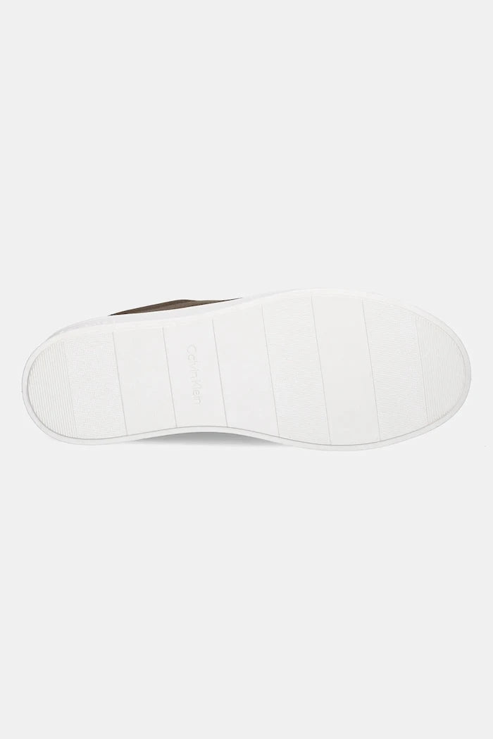Кожени маратонки Calvin Klein LOW TOP LACE UP NU